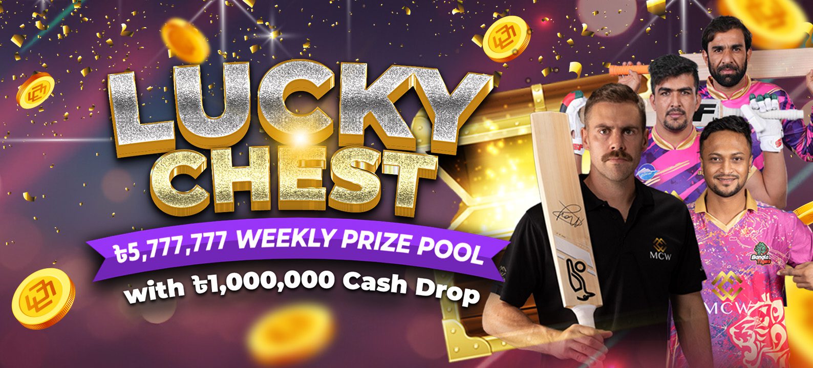 Lucky Chest 5,777,777 Weekly Prize Pool Lucky Chest 5,777,777 Weekly Prize Pool